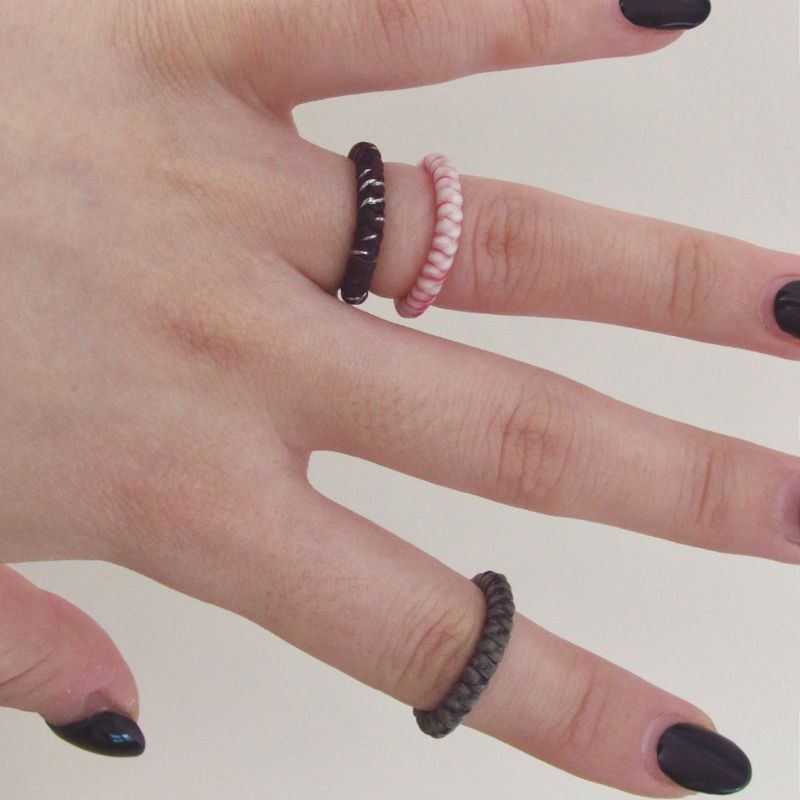 ccnmade（チェチャンナムメイド）の「[CCNMADE] Paraffin Ring Mix (5color)（Accessories）」