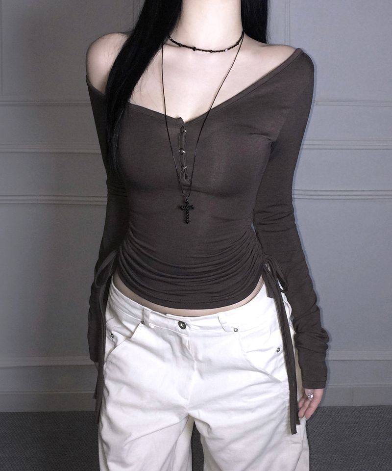 meego(ミーゴ)の「Even Off Tee (4colors)(Tops)」