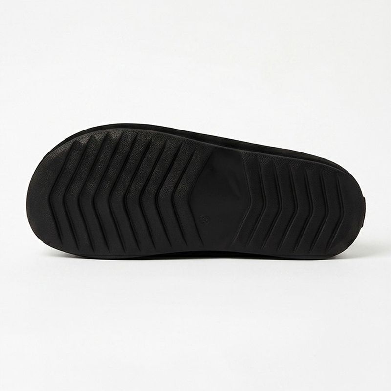 Suede Clogs Black