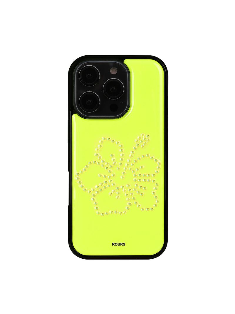 cubic neon case (hibiscus)