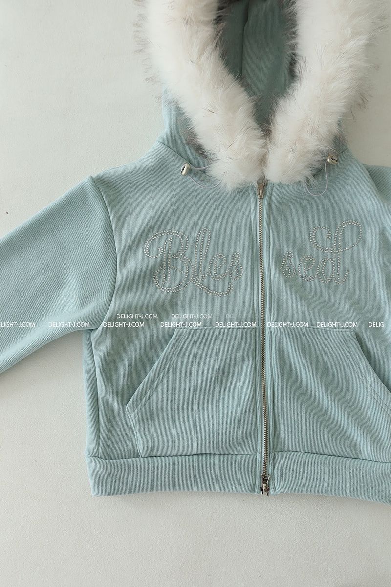 Cubic Purifying Hooded Zip-Up Jacket