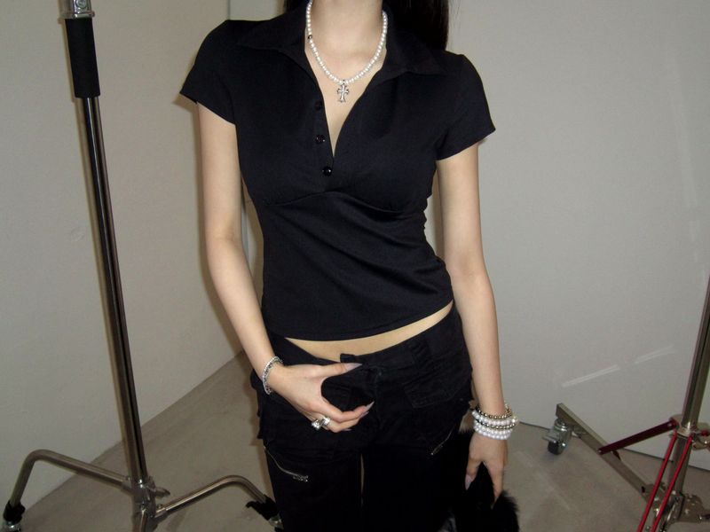 Button up-T