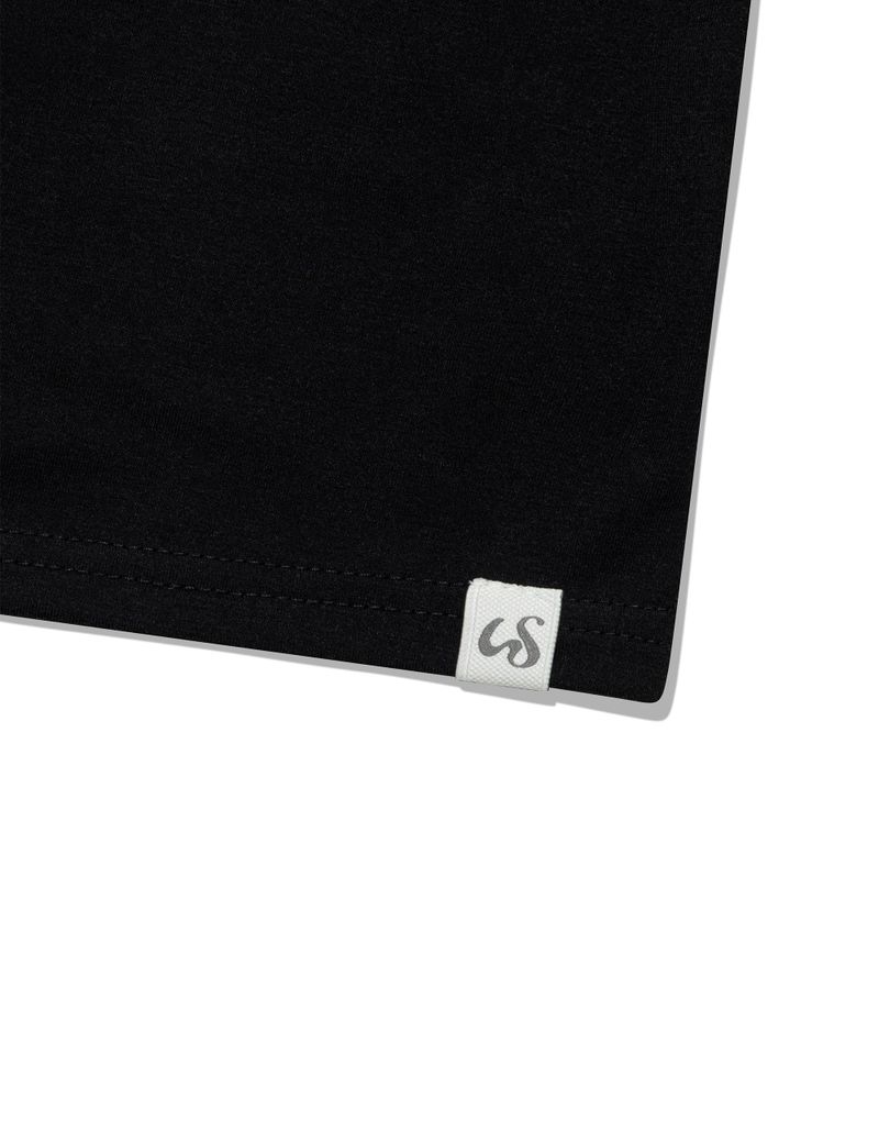 RIBBON T-SHIRT(BLACK)