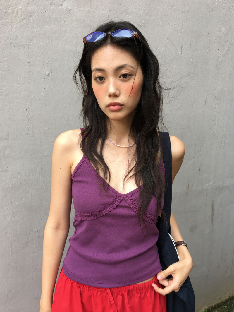 DUGGY（ダギー）の「Vicky frill sleeveless (4color)（Tops）」
