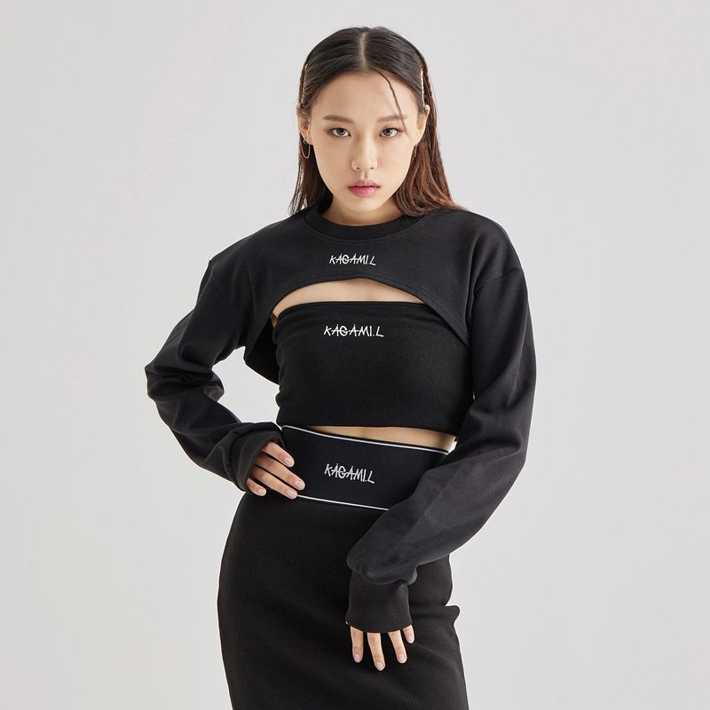 Courage Sweat shirt Black