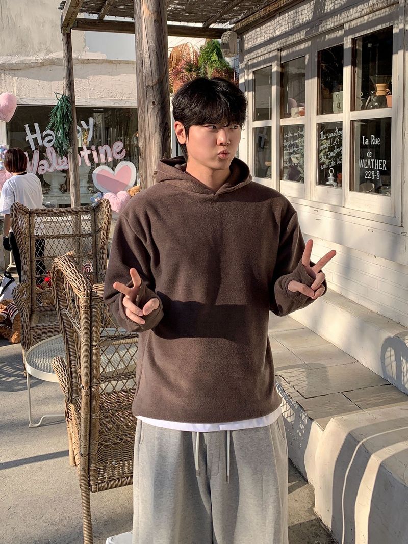  Ched fleece warmer hoodie
