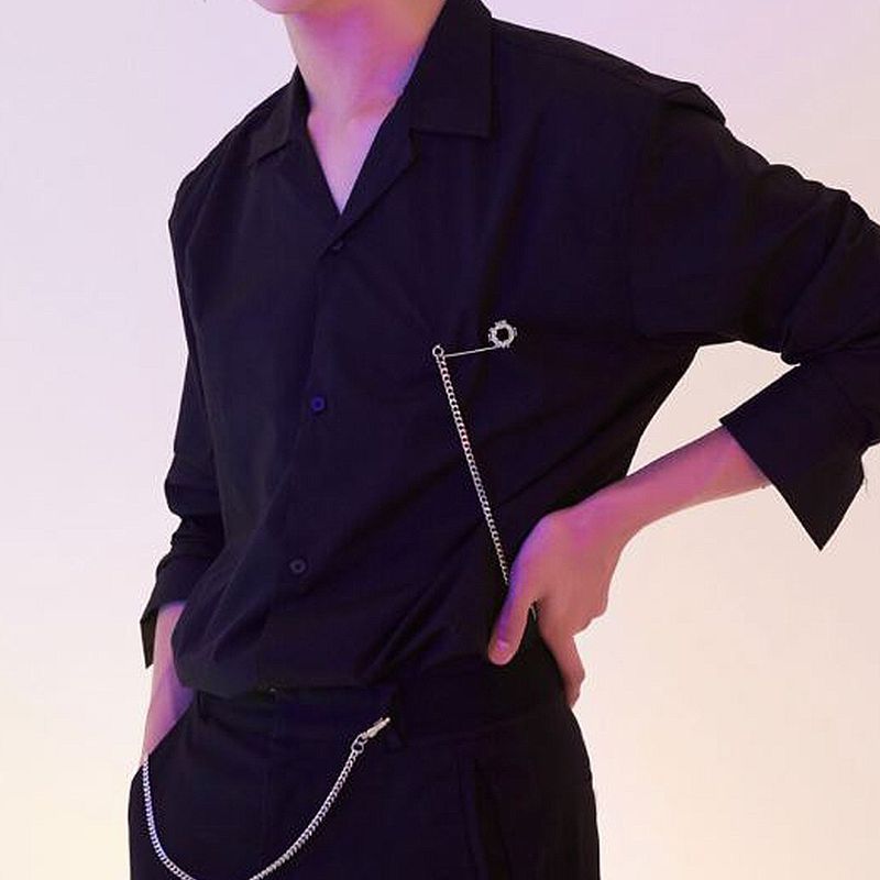 HAWHA（ハワ）の「ロマンクロックブローチパンツチェーン（ファッション小物）」