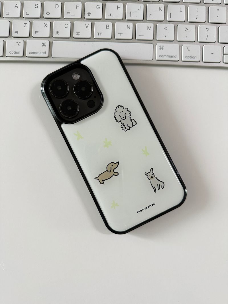 lucky puppy phone case