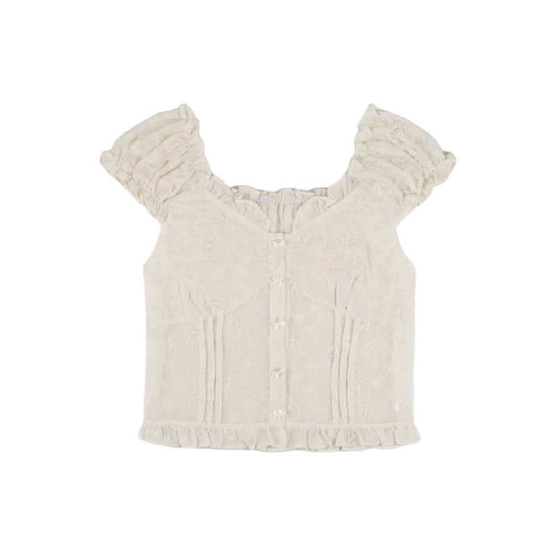 DAISY FRILL BLOUSE