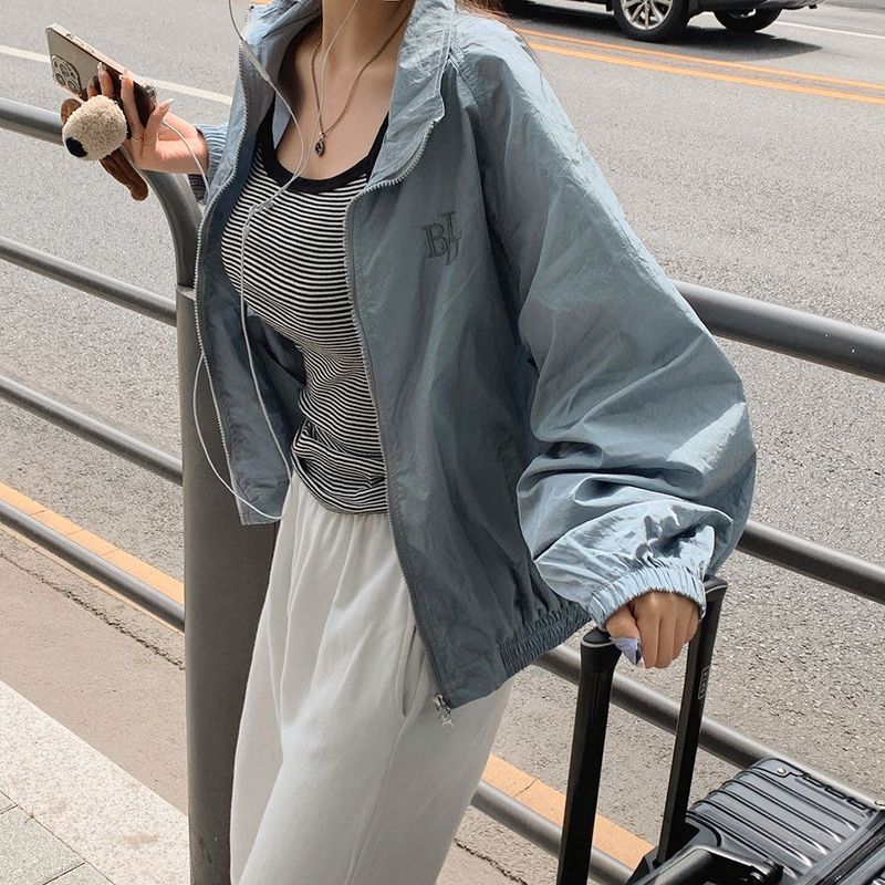 [Bellide made] Two-Way Anorak Windbreaker
