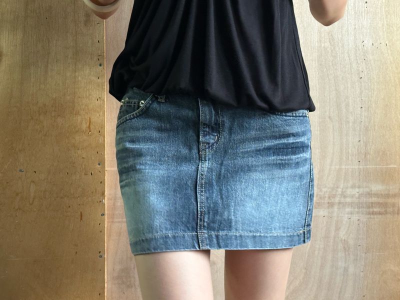 downtown mini skirt