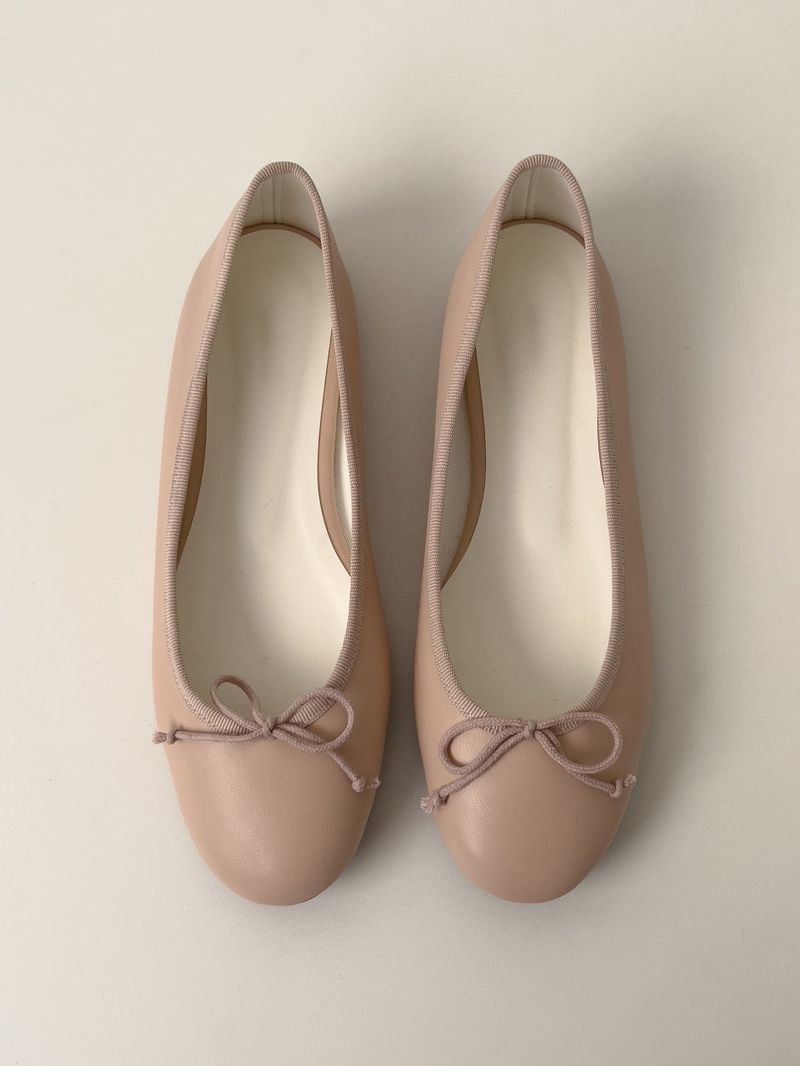 Candy Ribbon Flat Shoes