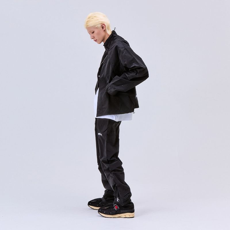 Ripstop Track Pants Black