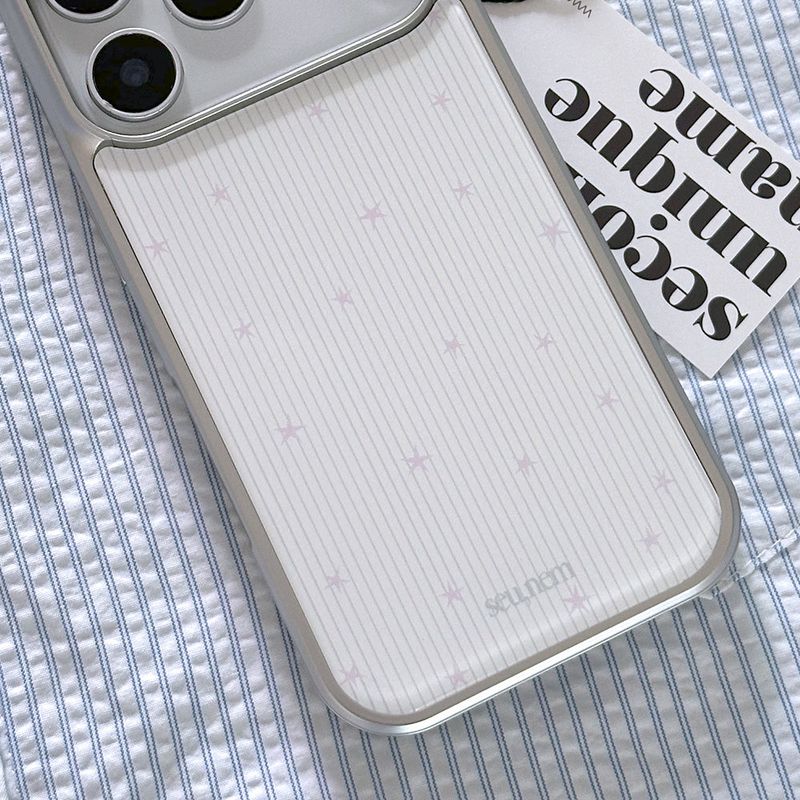 SUN CASE GRAPHIC STRIPE PINK STAR