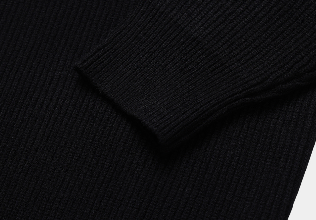 Aiden Daily Two-Way Wool Knit Zip-Up