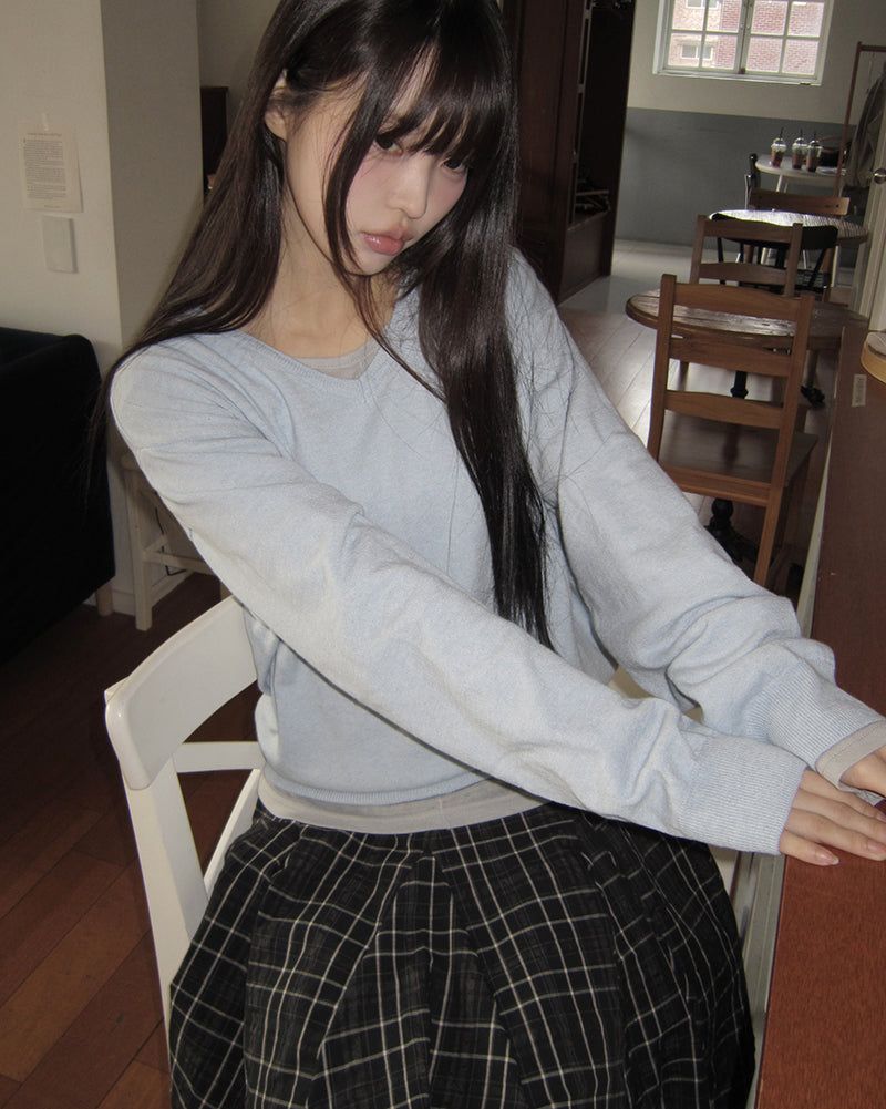 Pruel Basic V-Neck Knit