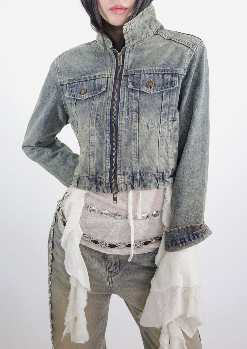 privatelookbook（プライベートルックブック）の「StrongSilhouette Denim jacket（Jackets/Outerwear）」