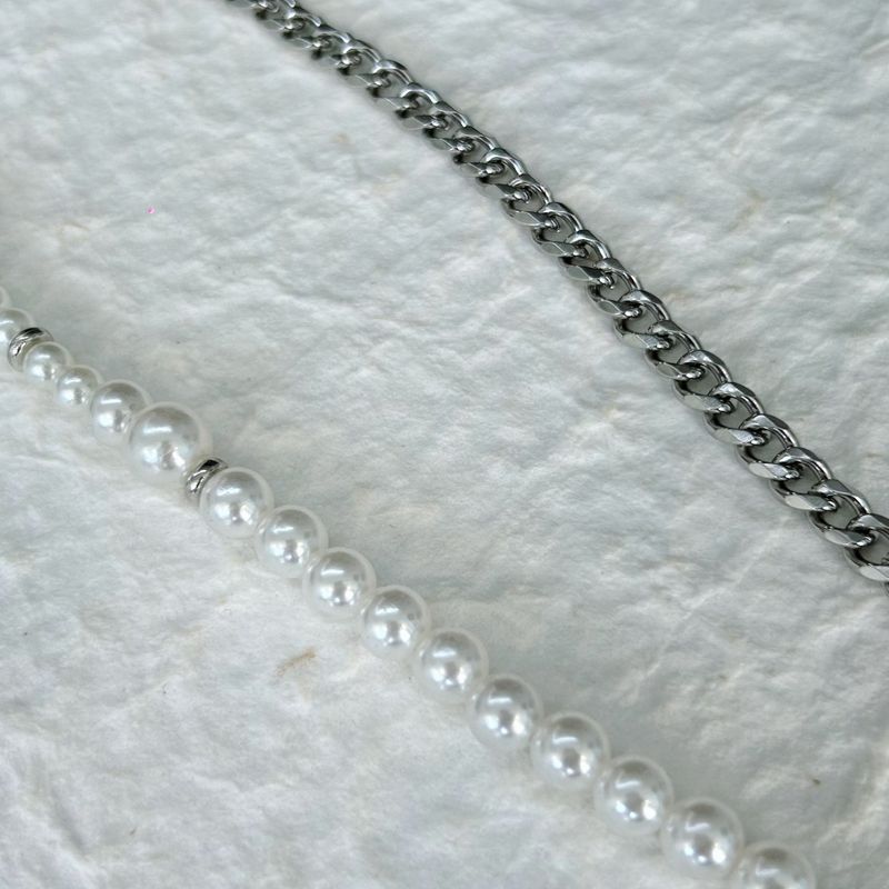 Astral Pearl Spliced Necklace