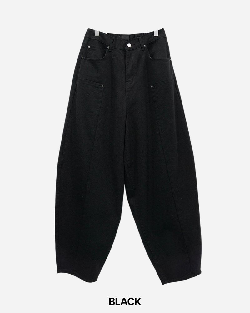 Gent Double Knee Curved Pants