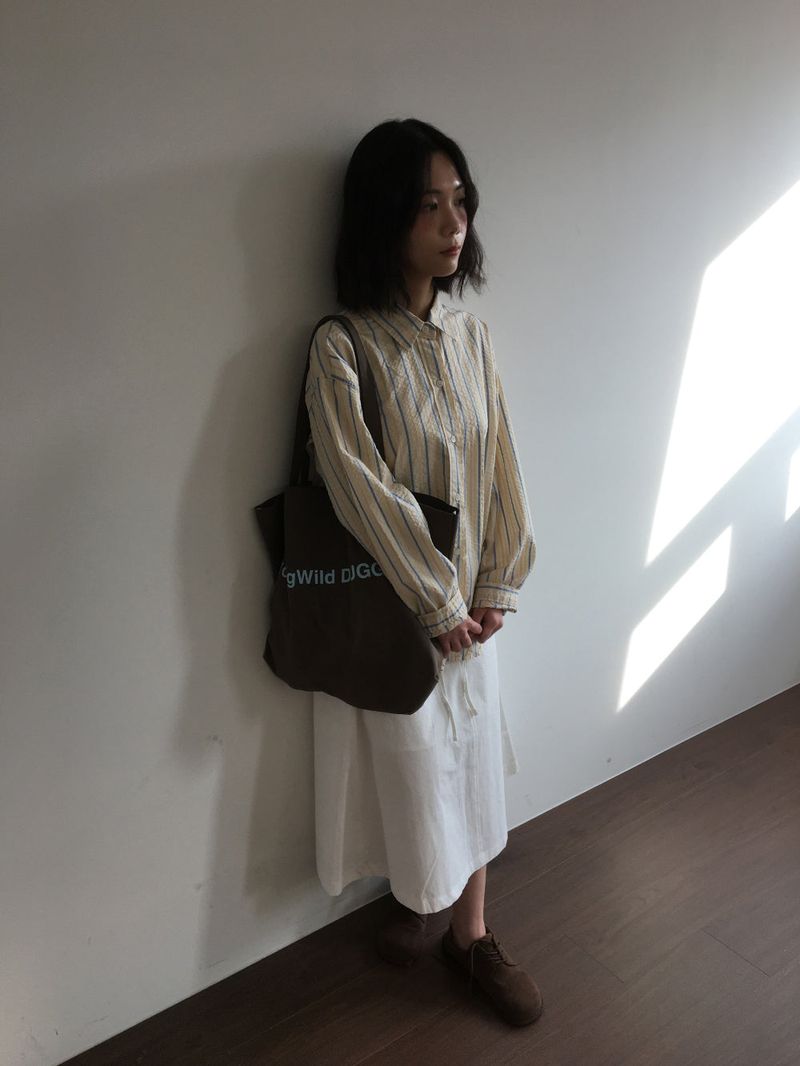 Para string long skirt (2color)