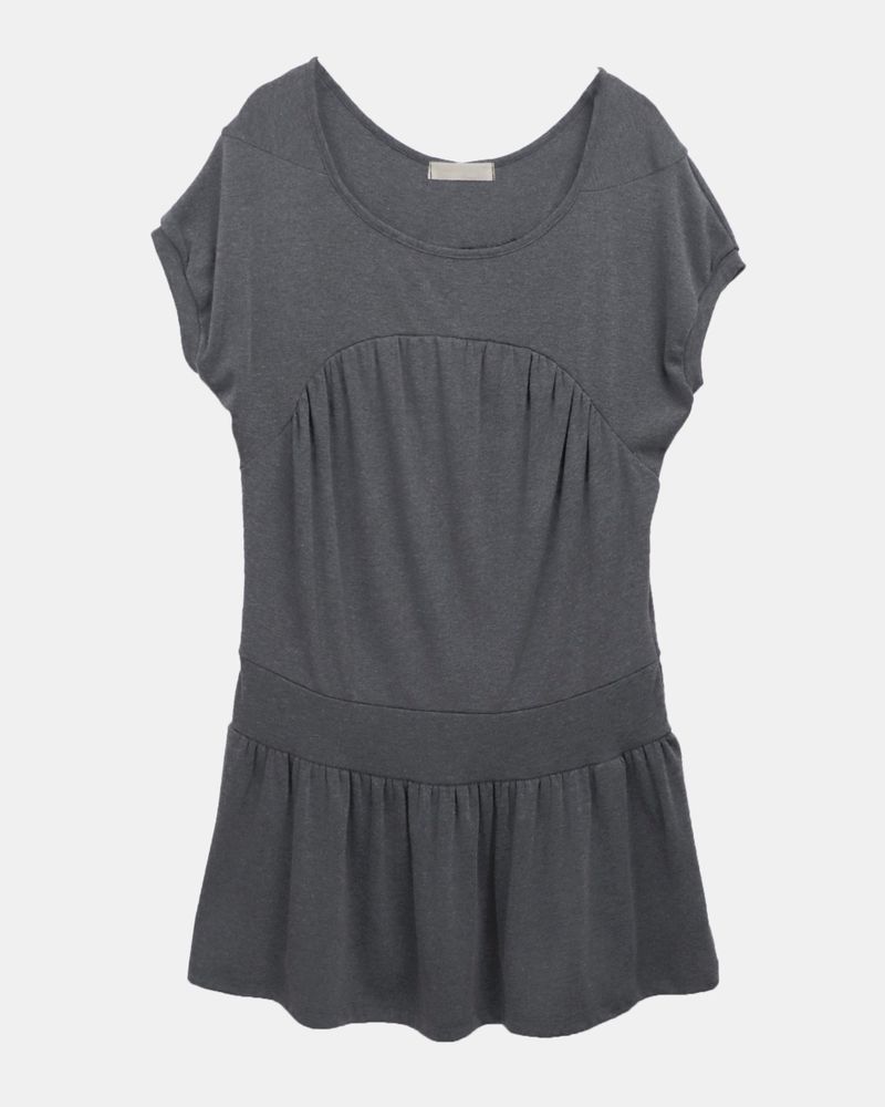Logan Layered Short-Sleeve Dress