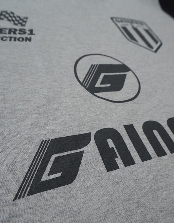 Big over varsity t-shirt