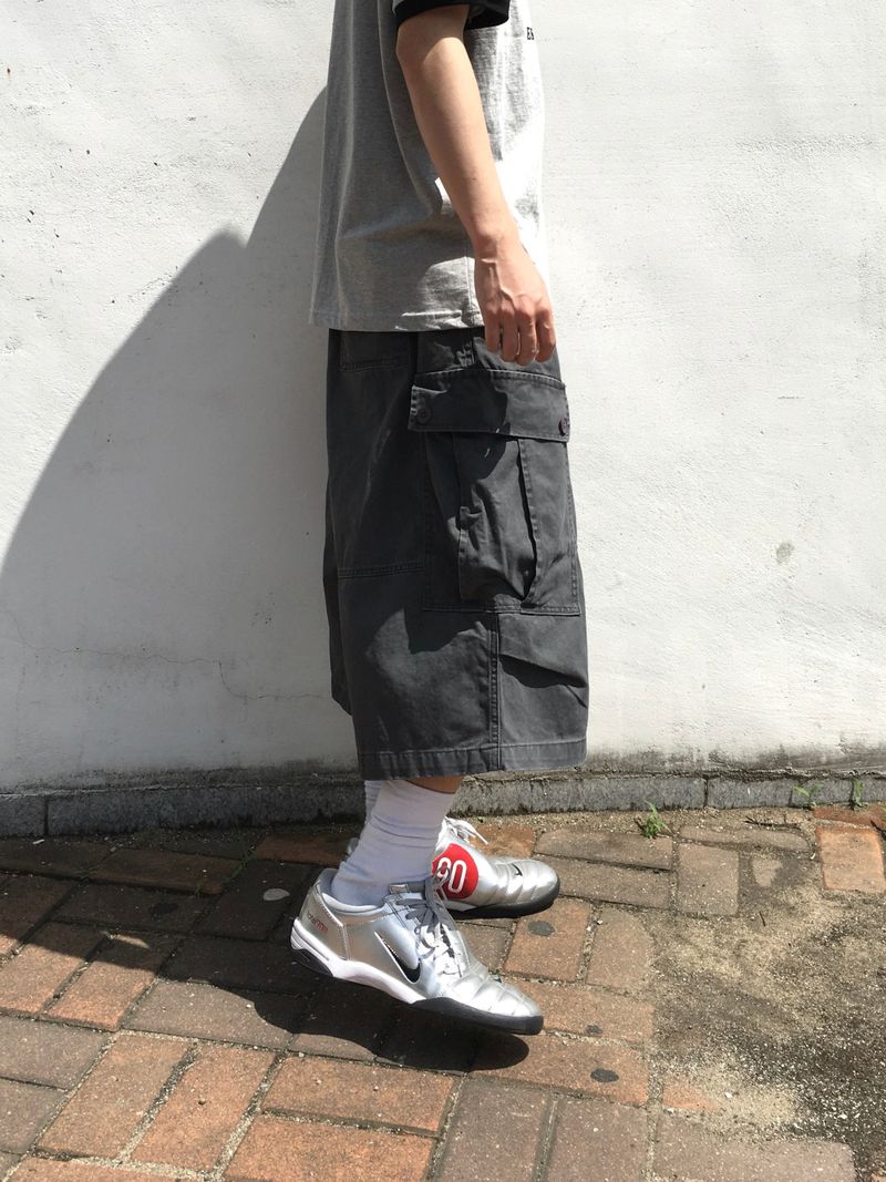 Niff Washed Wide Bermuda Pants 3C