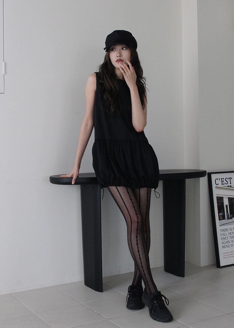 RIBBON BERET CAP
