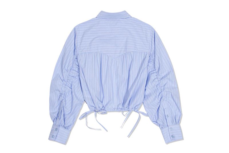 SHIRRING BALLOON SHIRT