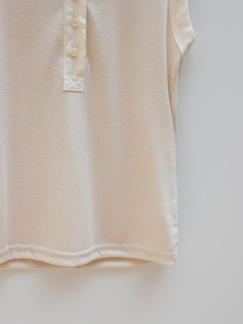 Botton sleeveless (Beige)
