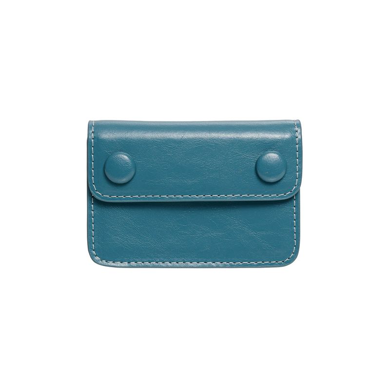 DOT Accordion Coin & Card Wallets dusty blue