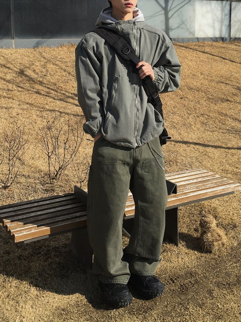 Twell Carpenter Curved Pants 3C