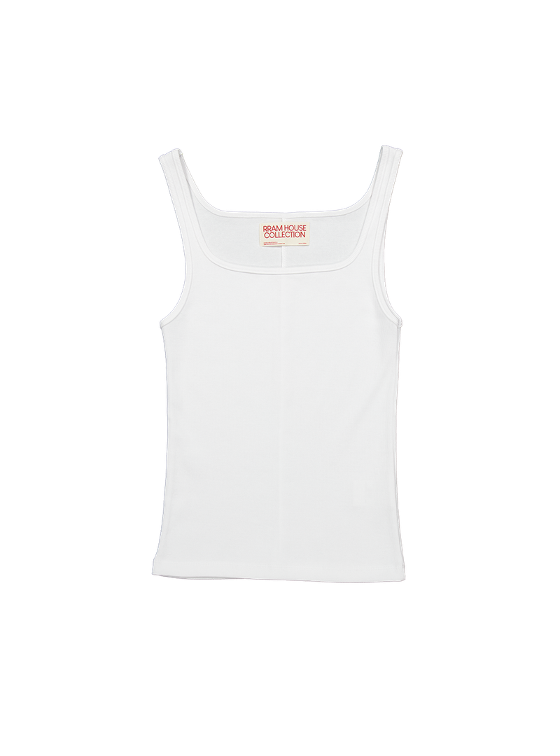 Square sleeveless (white)