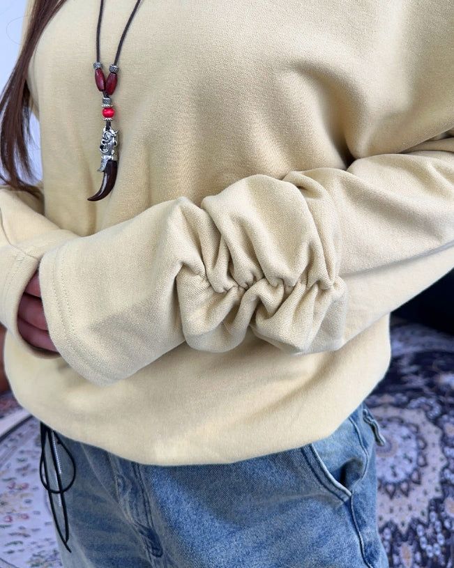 Kane Star Off-Shoulder Sweatshirt