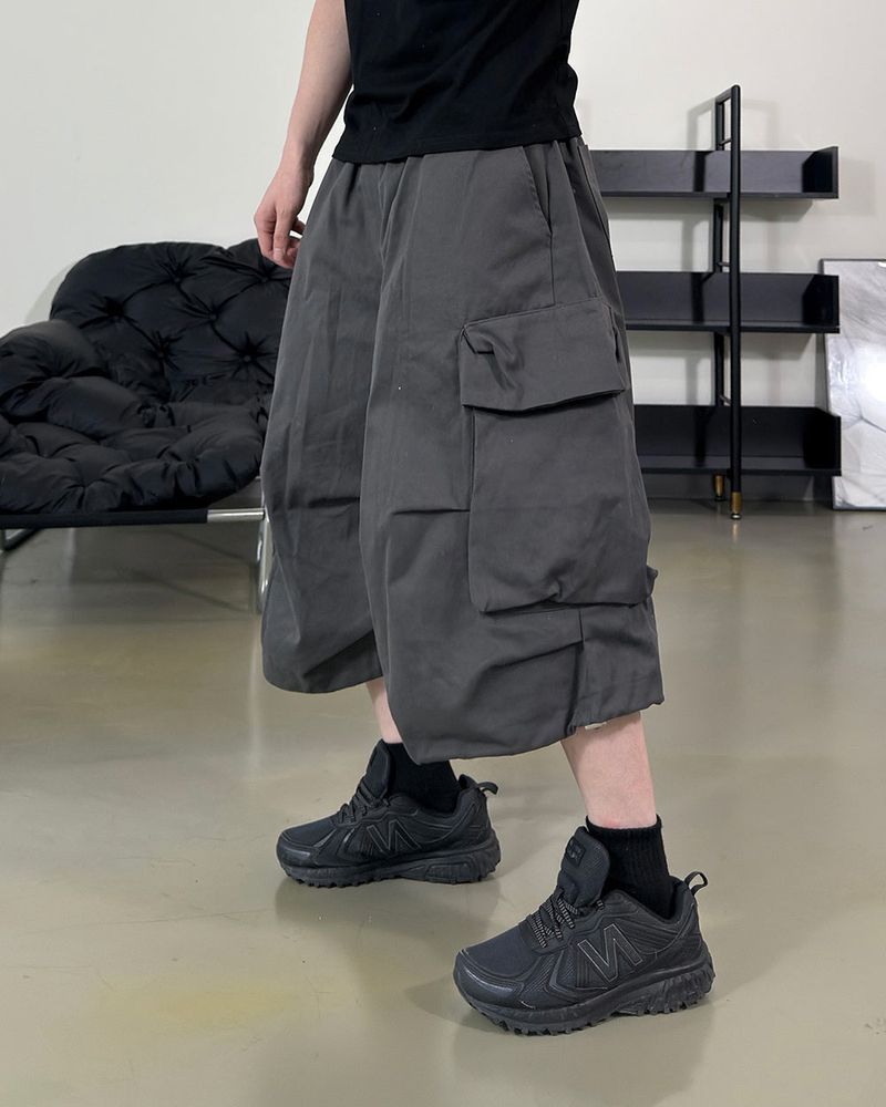 Jorbic 3D Cargo Bermuda Pants