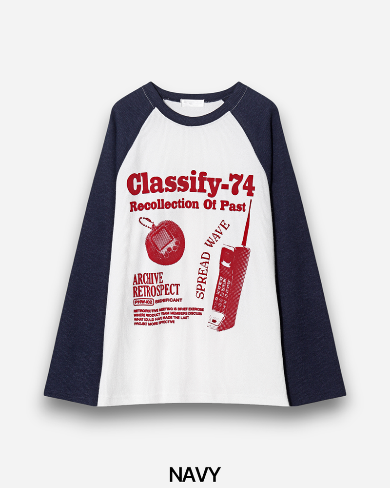 Collection Raglan Knit T-shirt