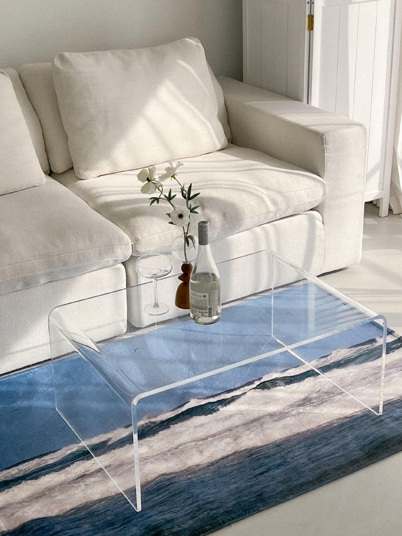 blue bada rug