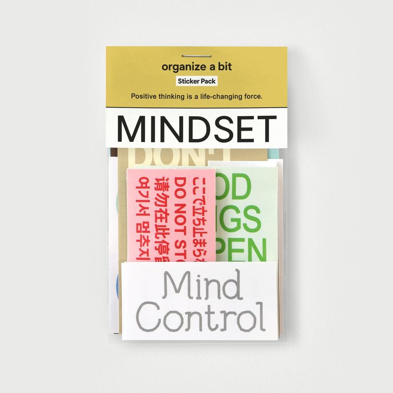 Organize a bit（オーガイナズ ア ビット）の「oab mind pack / scrap sticker set（Miscellaneous Goods/Stationery）」