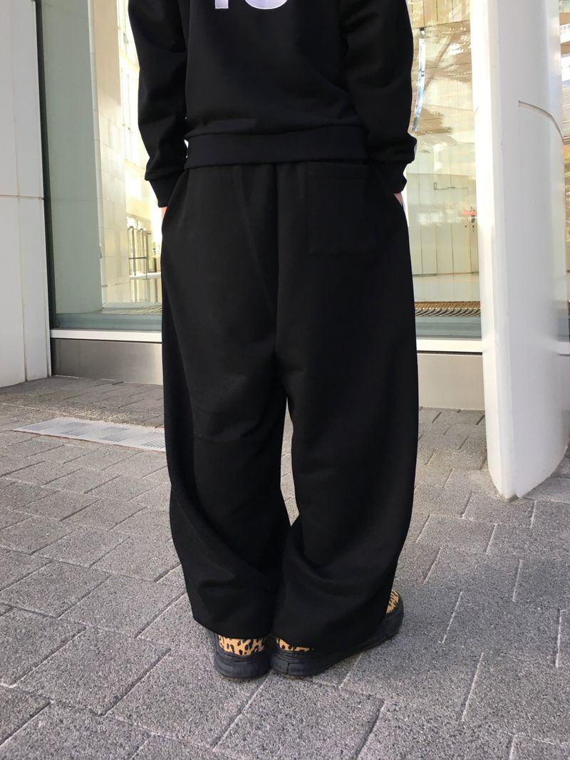 Bant Diagonal Track Wide Sweatpants 3C