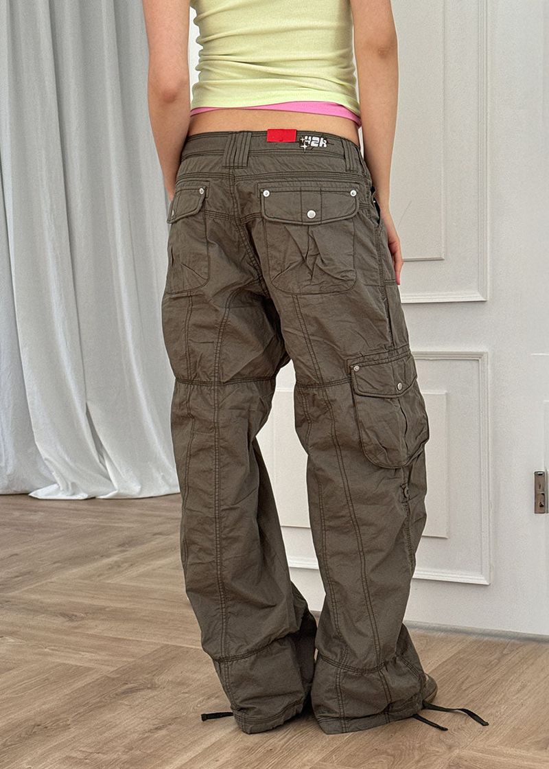 CRISPY CARGO PANTS (3color)