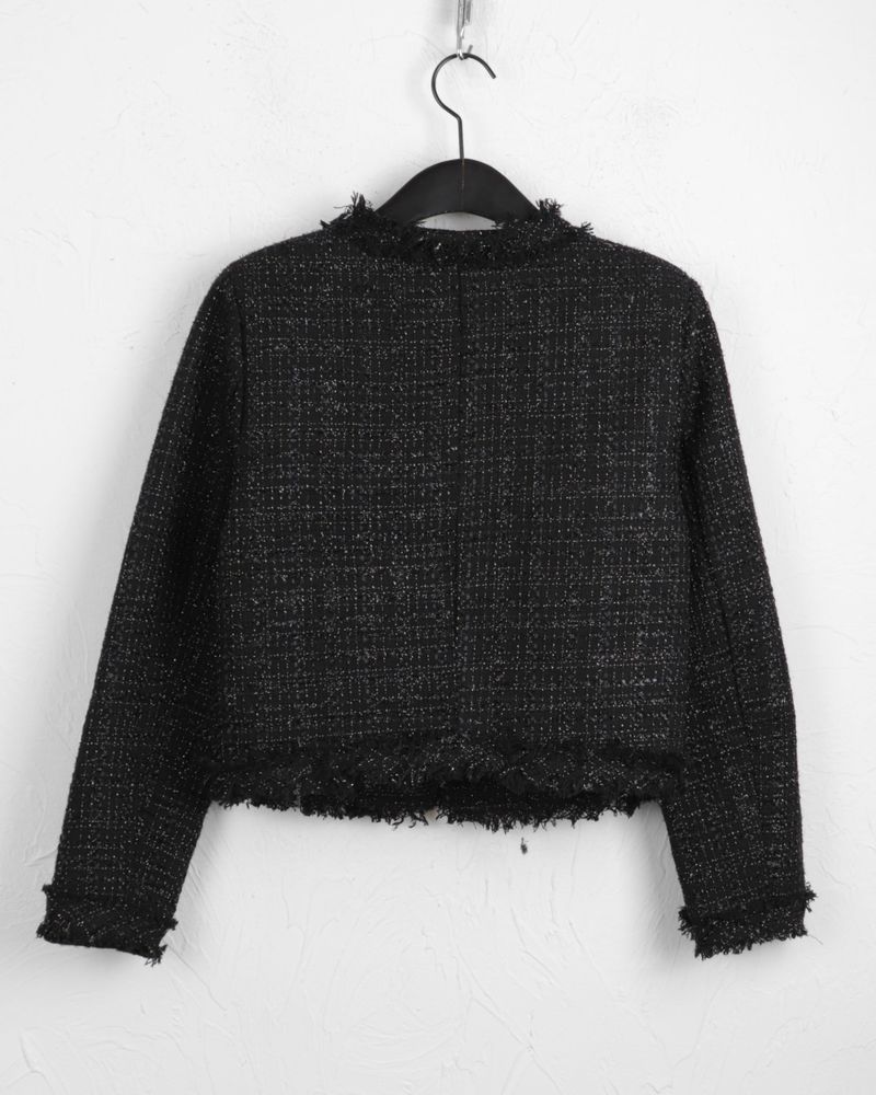 [MADE] Shado Fringe Hook Tweed Jacket