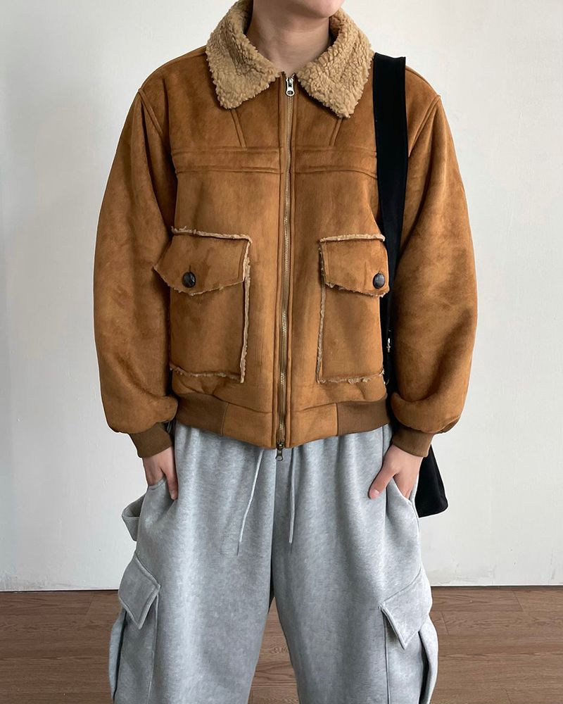 IDF（アイディーエフ）の「Sable Suede Mustang Jacket（Jackets/Outerwear）」