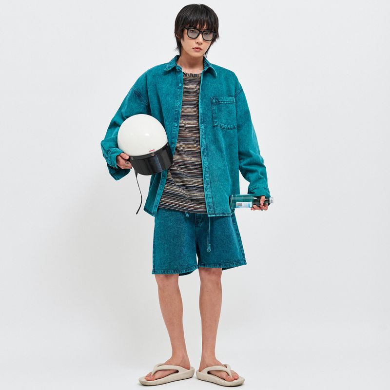 SOJU DENIM SHORTS