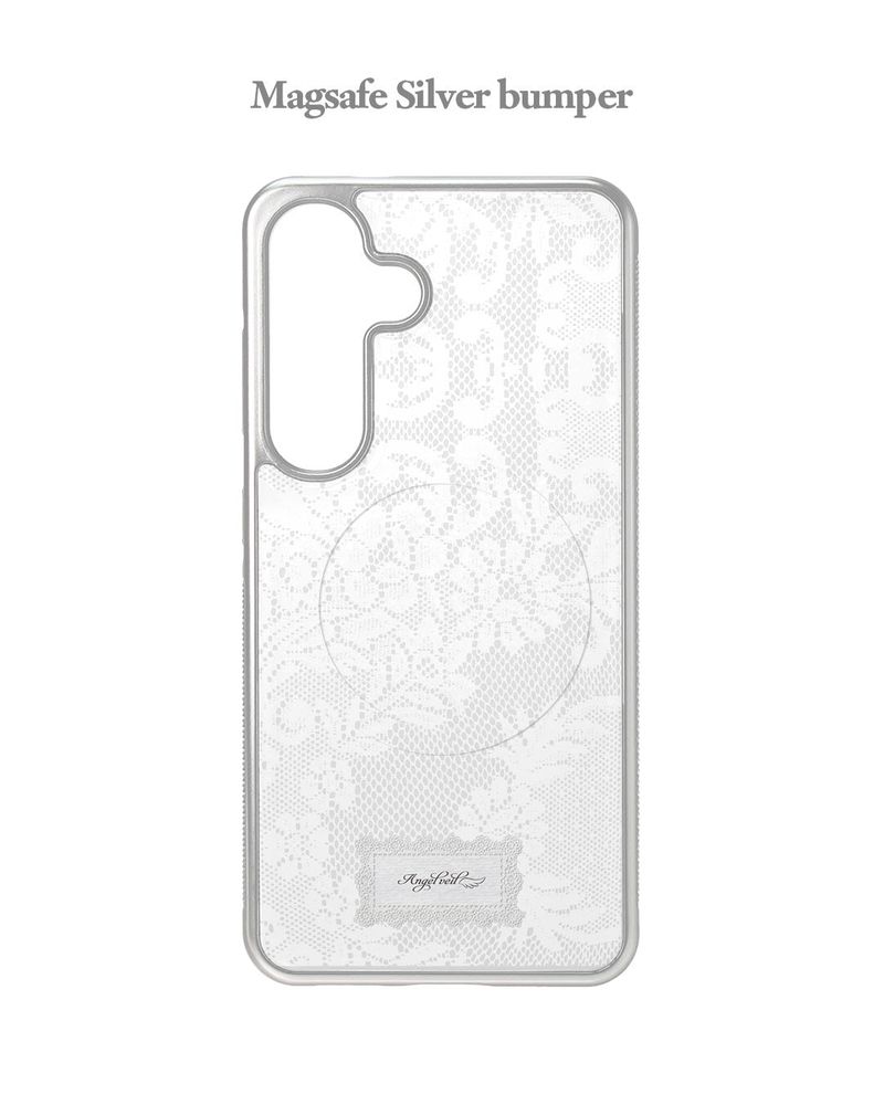[Magsafe]Angel Veil Lace Bumper Case