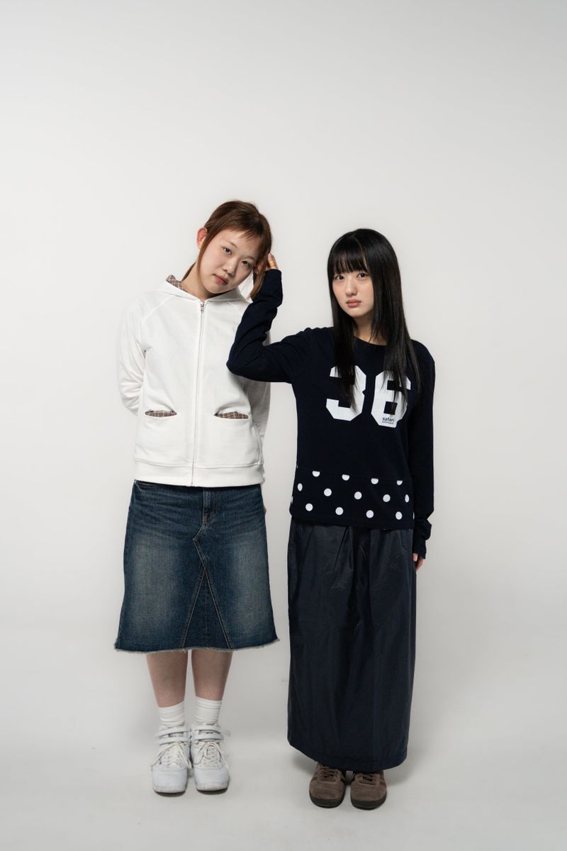 1/2 POCKET PATCHWORK HOODIE ZIP UP (WHITE)