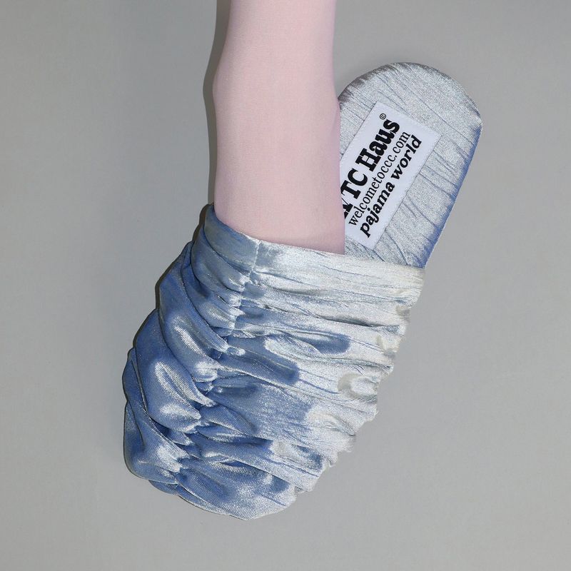 Croa Shoes (Silver) Room Shoes