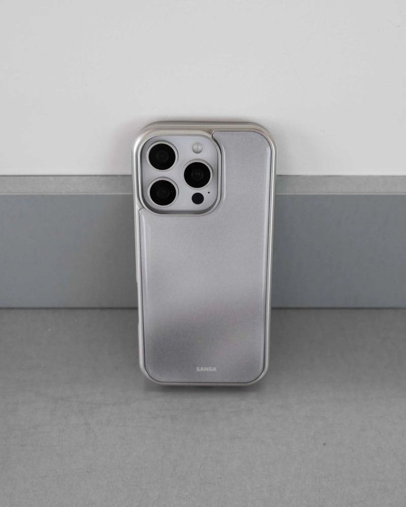 Overcast Grey_Silver iPhone Galaxy Case(MagSafe)