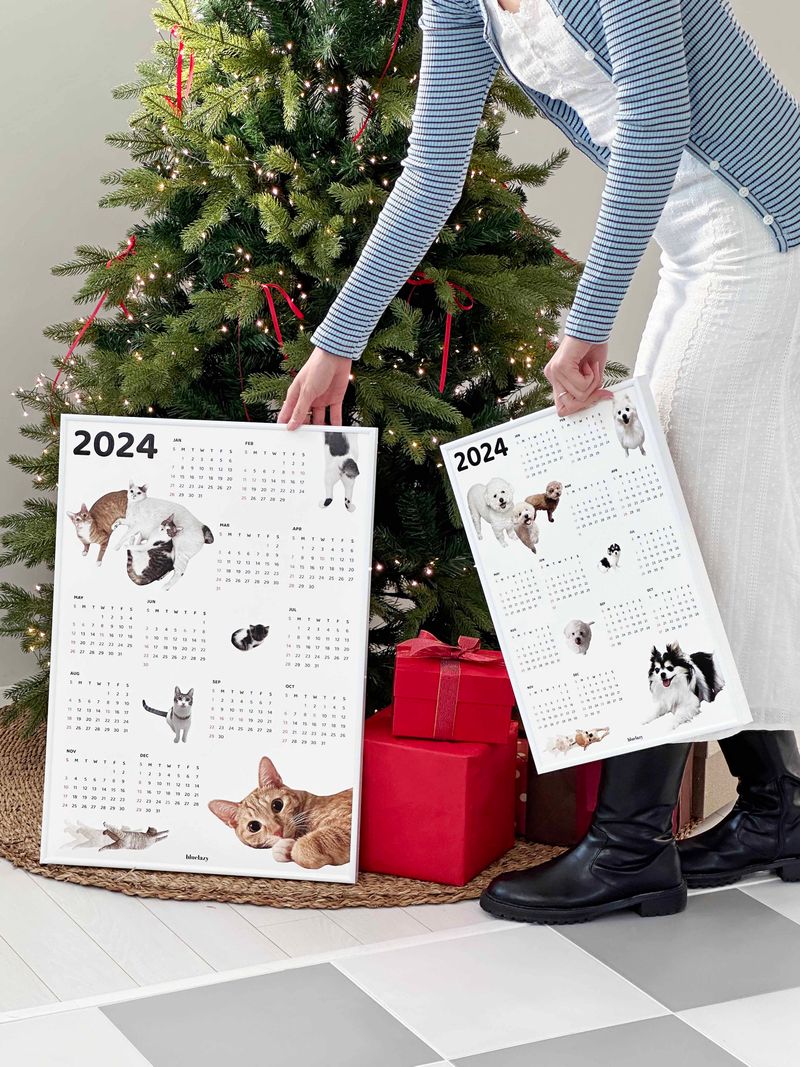 2024 DOG POSTER CALENDAR [A3]