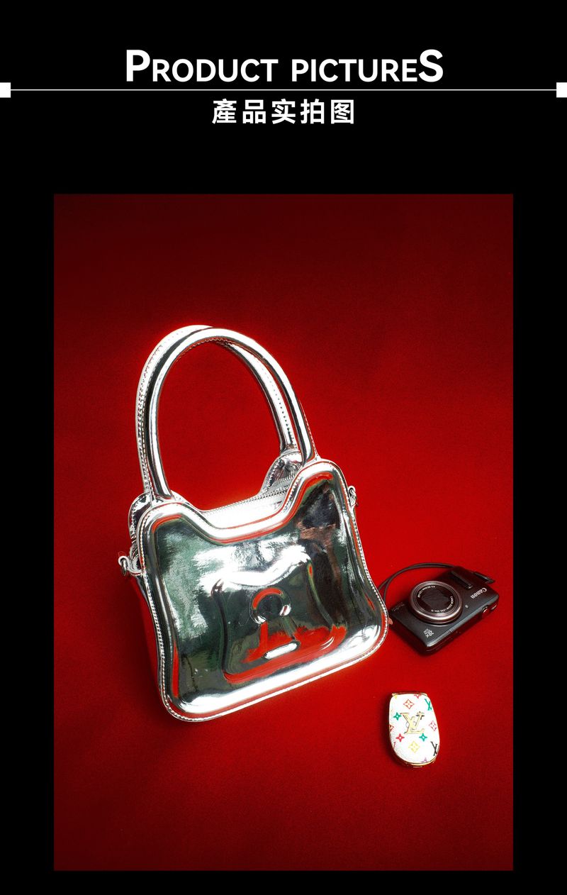 Mini “SHIBURA” Y2k Mirror Handbag