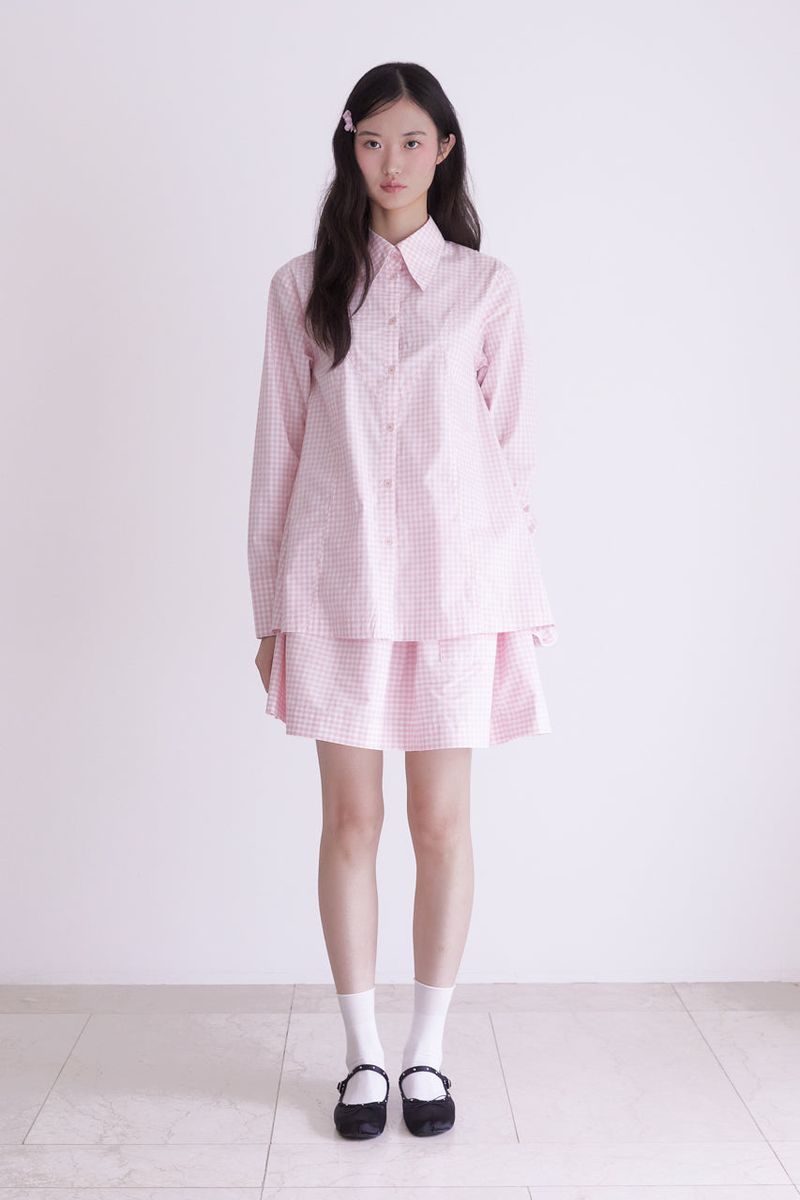 Classic flare-lined shirt (GINGHAMCHECK)